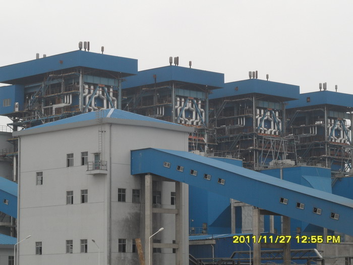 越南寧平（煤頭）化肥項(xiàng)目，電站裝置施工（安裝部分）