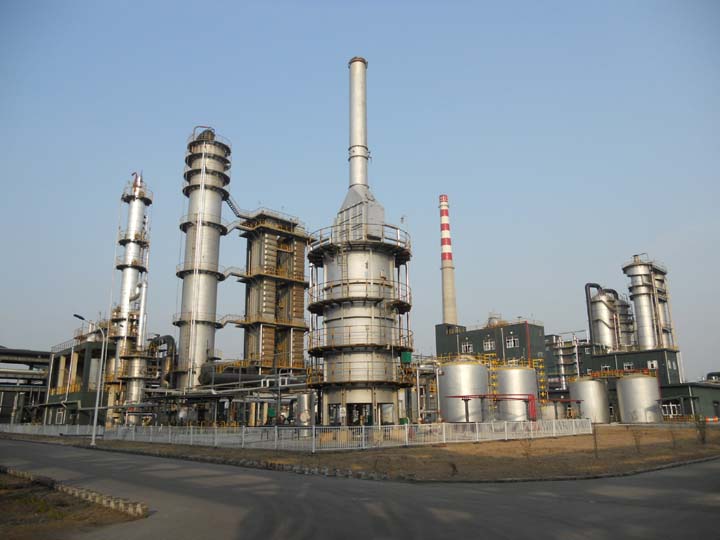 濟礦民生煤化洗苯設(shè)備安裝工程